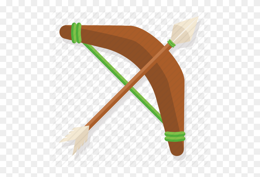 512x512 Archer, Arrow, Bow, Hunt, Hunter, Tribal, Weapon Icon - Tribal Arrow PNG