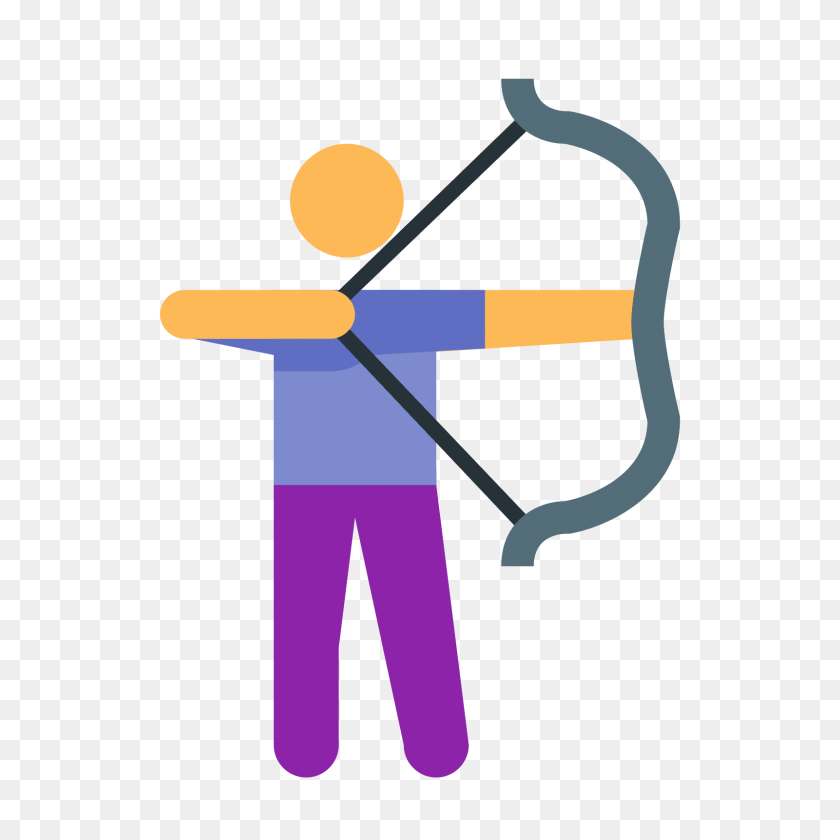 1600x1600 Archery Png Transparent Images - Bow And Arrow PNG
