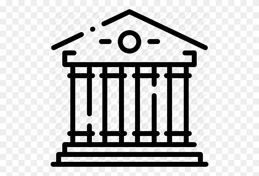 512x512 Architecture And City, Athens, Buildings, Columns, Greece - Roman Columns Clipart