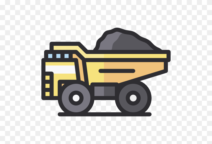 512x512 Architecture And Construction Darkslategray Icon - Steamroller Clipart