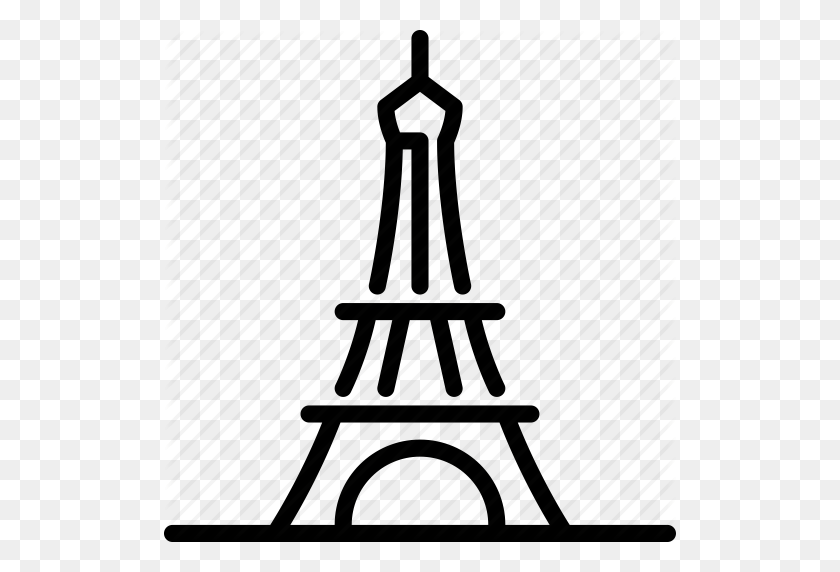 512x512 Arquitectura, Edificio, Torre Eiffel, Francia, Monumento, París - París, Torre Eiffel, Clipart