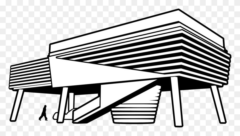 1406x750 Architecture Download Building Art - Porch Clipart
