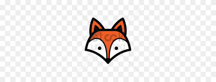 260x260 Arctic Fox Cartoon Clipart - Red Fox Clipart