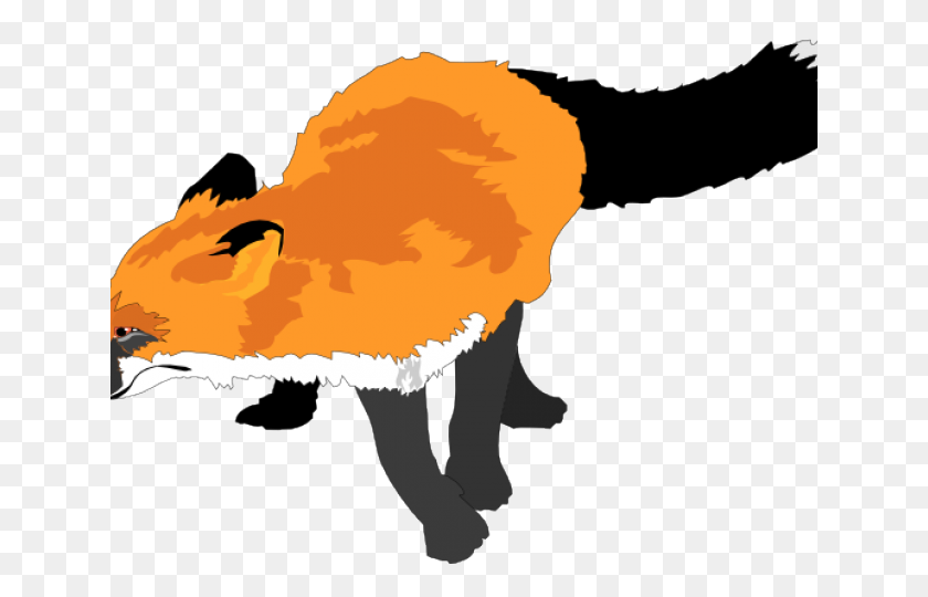640x480 Arctic Fox Clipart Red Fox - Red Fox Clipart