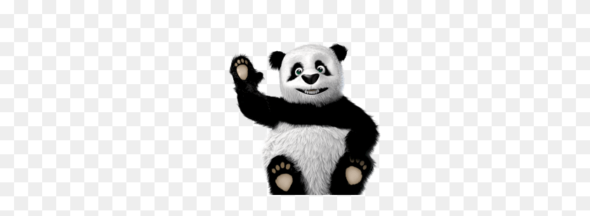 278x248 Are Na Panda Waving - Panda PNG