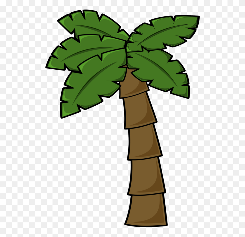 551x750 Arecaceae Tree Trunk Computer Icons Coconut - Palm Tree With Coconuts Clipart