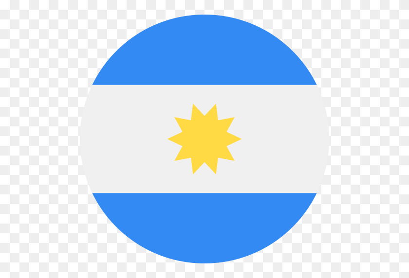 512x512 Иконка Аргентина С Png И Векторным Форматом Бесплатно Без Ограничений - Флаг Аргентины Png