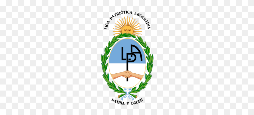 200x321 Liga Patriótica Argentina - Patriótico Png