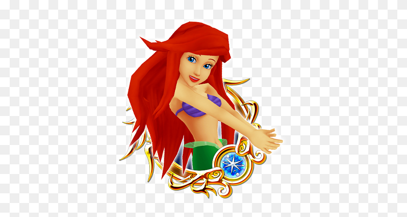 357x389 Ariel - Little Mermaid PNG