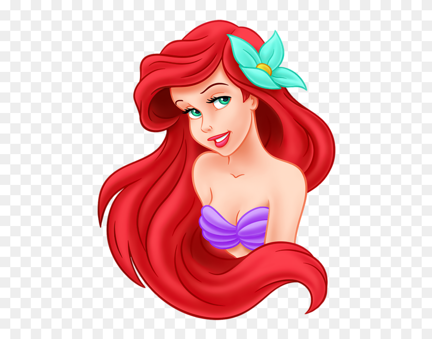 485x600 Ariel The Little Mermaid Cartoon Transparent Gallery - Little Mermaid PNG