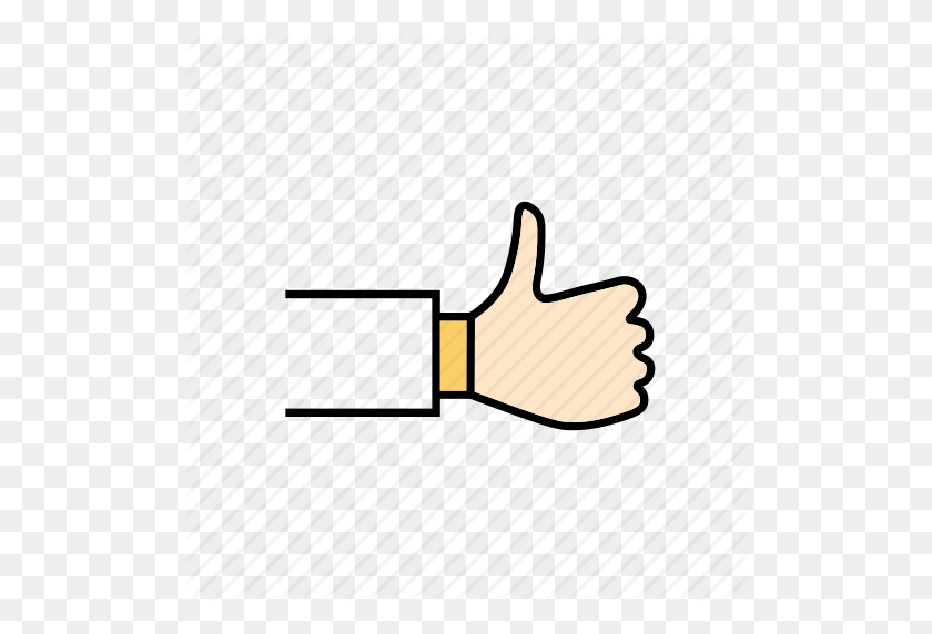 512x512 Arm, Business, Good Job, Hand, Thumb Up, Well Done Icon - Job Well Done Clip Art