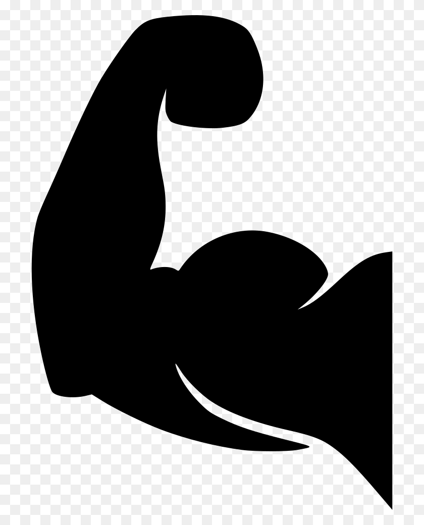 716x980 Arm Clipart Strong Arm - Muscle Arm Clipart