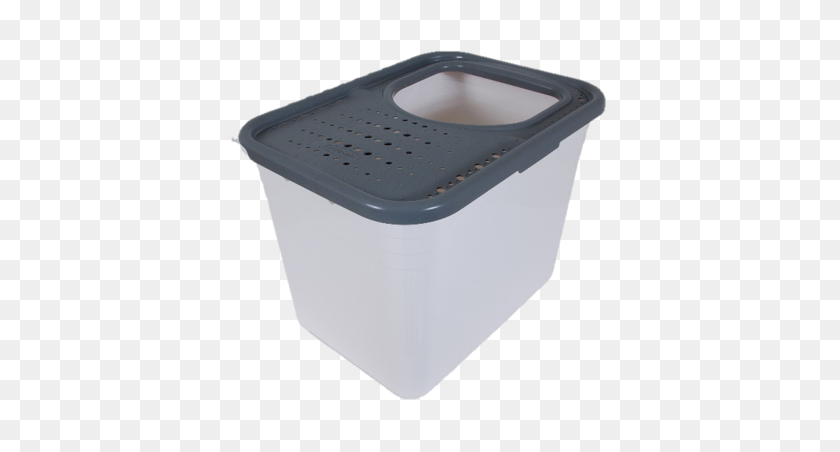 392x392 Arm Hammer Top Entry Cat Litter Box - Laundry Basket PNG