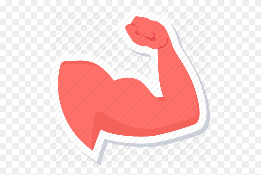 512x504 Arm, Healthy, Muscle, Muscles Icon - Muscle PNG