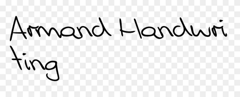 778x280 Armand Handwriting In Use - Handwriting PNG