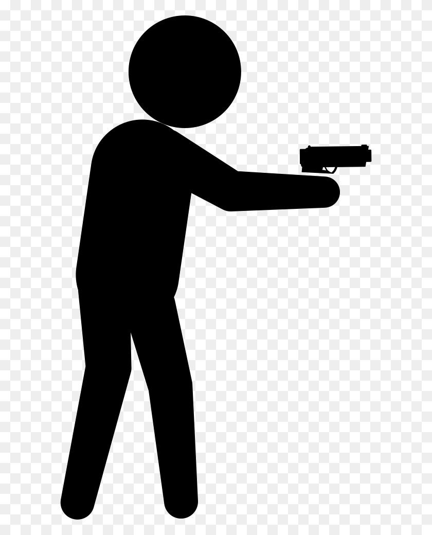 606x980 Armed Criminal Male Silhouette Png Icon Free Download - Male Silhouette PNG