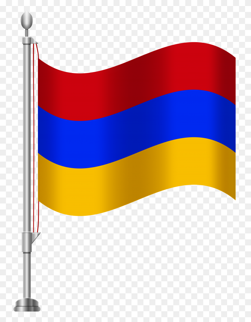 6141x8000 Armenia Flag Png Clip Art - Red Flag PNG
