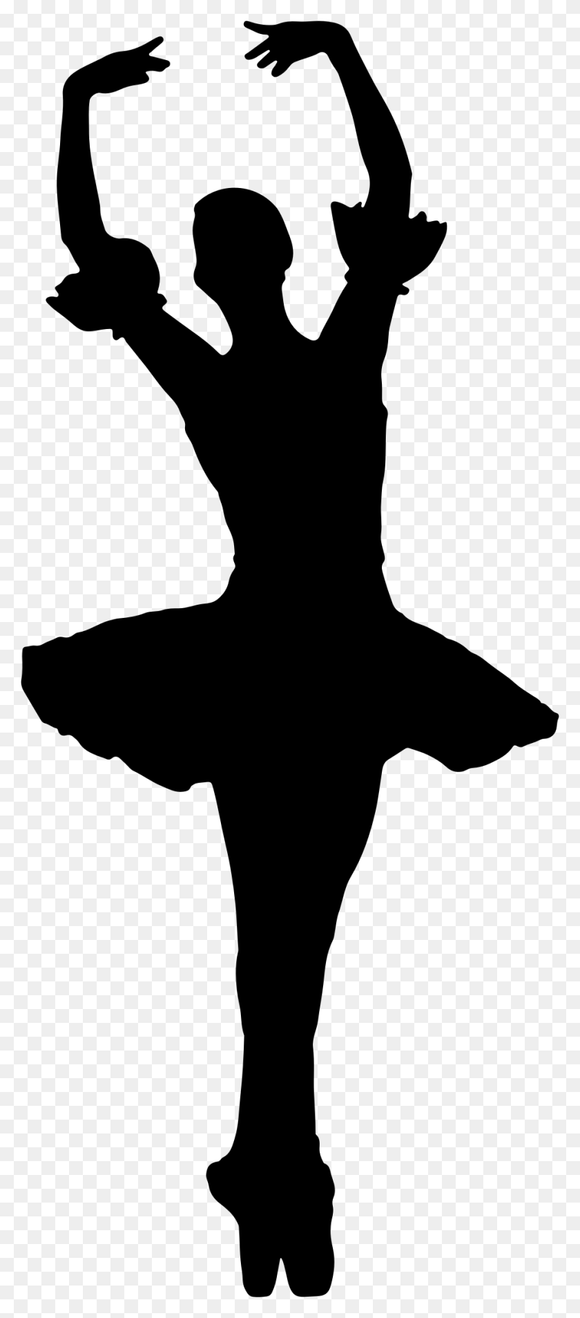 944x2236 Arms Raised Ballerina Silhouette Without Tiara Icons Png - Tiara PNG