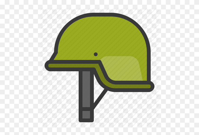 512x512 Армия, Армейский Шлем, Оборудование, Значок Шлема - Армейский Шлем Png