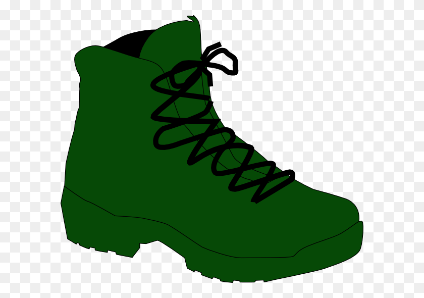 600x530 Army Boot Clip Art - Track Foot Clipart