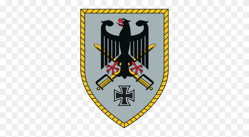 298x403 Army Command, German Army - Army Logo PNG