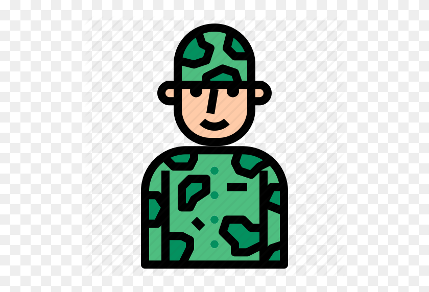 512x512 Ejército, Fuerza, Militar, Silueta, Soldado, Icono De Equipo - Soldado Silueta Png