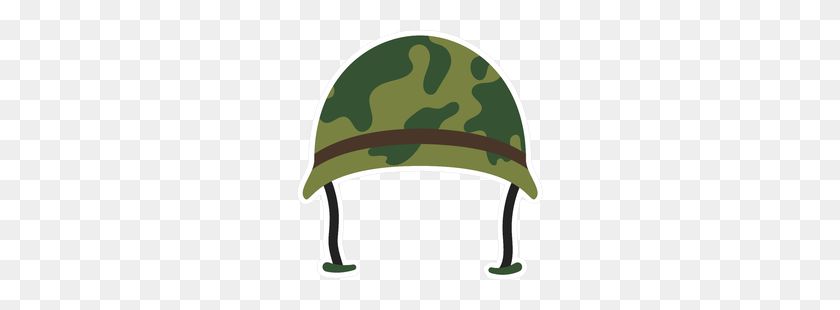 246x250 Army Helmet Icon Sticker - Army Helmet PNG