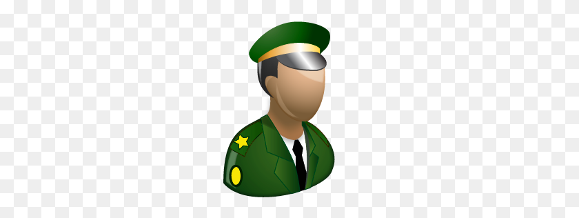 256x256 Army Personnel Icon - PNG Military