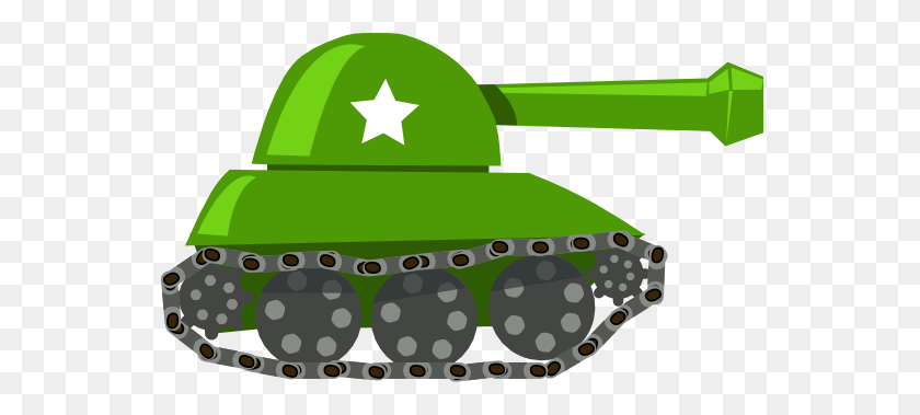 555x319 Армейский Танк - Клипарт Военный Шлем