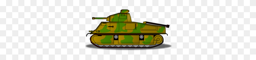 299x138 Army Tank Clipart - Humvee Clipart