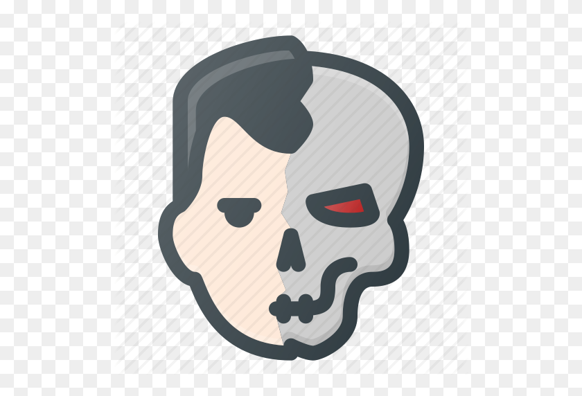 512x512 Arnold, Avatar, Head, People, Robot, Sweizeneger, Terminator Icon - Terminator PNG