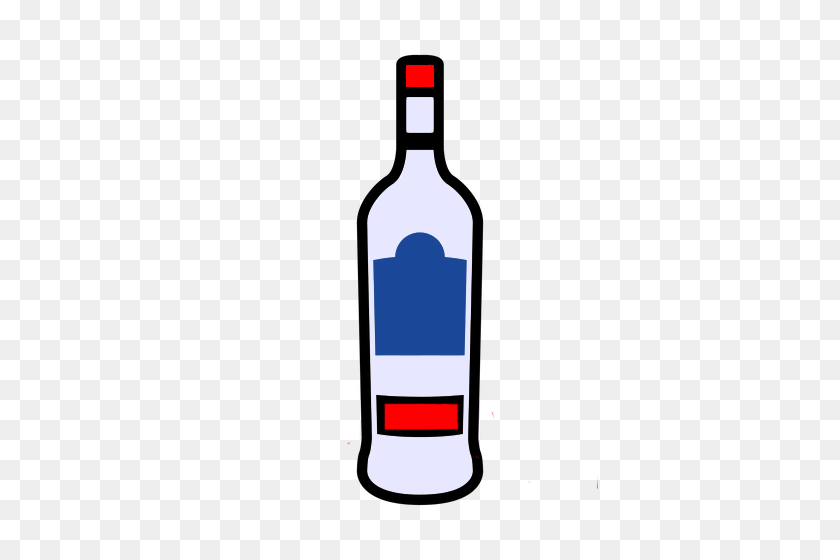 500x500 Around Liters Of Vodka Are Drunk Every Day In The World - Vodka Bottle Clipart