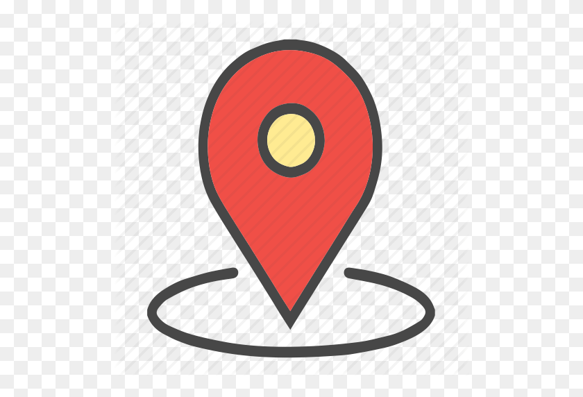 512x512 Around Location, Check Location, Current Location, Location, Map - Map Pin PNG
