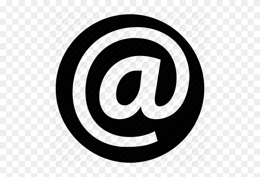 512x512 Arroba - Email Symbol PNG