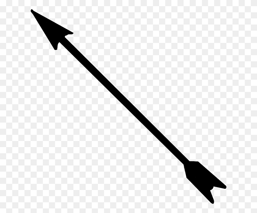 640x635 Arrow Bow Png - Bow And Arrow PNG