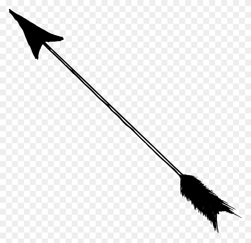 1500x1453 Arrow Bow Png Transparent Images - Feathered Arrow Clip Art