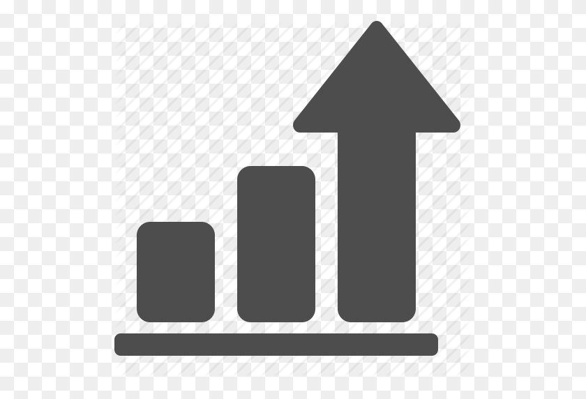 512x512 Arrow, Chart, Graph, Profit, Report, Rising, Up Icon - Profit PNG