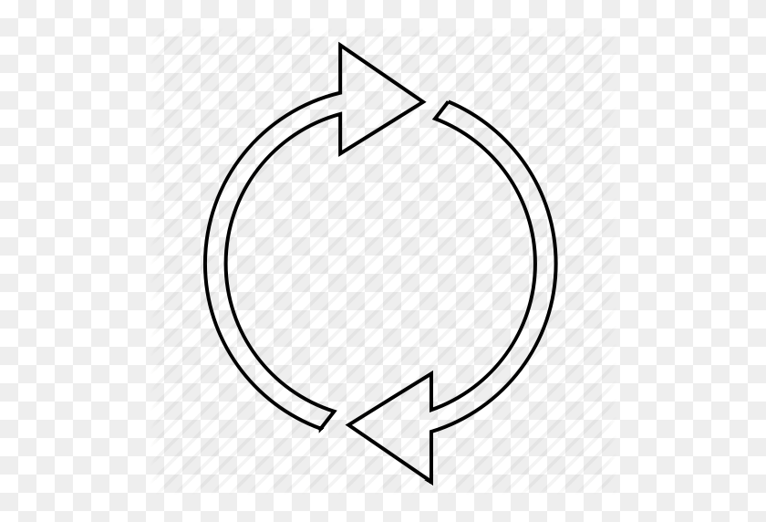 512x512 Arrow, Circular, Circulation, Gyration, Motion Icon - Motion Lines PNG