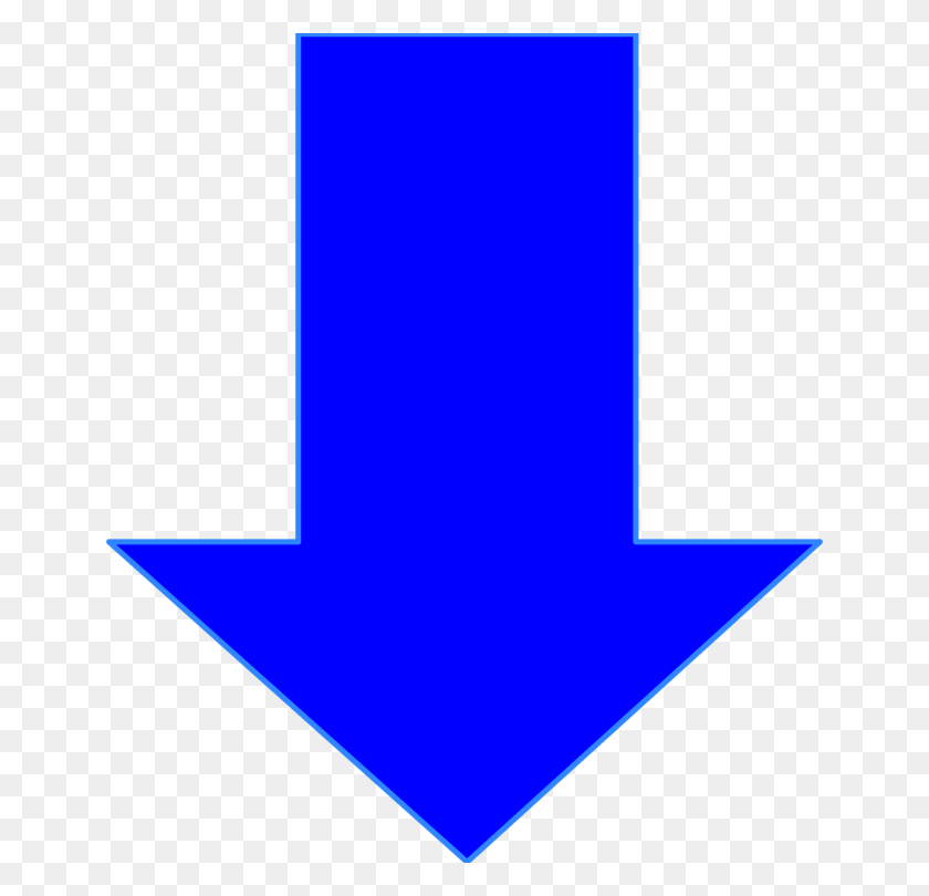 750x750 Flecha De Iconos De Equipo Símbolo De Descarga Azul - Flecha Azul De Imágenes Prediseñadas