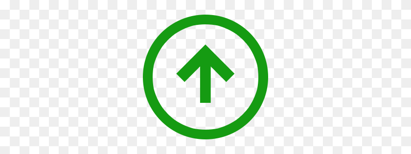 256x256 Arrow, Direction, Positive, Trend, Up Icon - Positive PNG