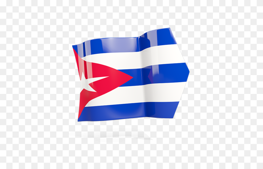 640x480 Стрелка Флага Иллюстрации Флага Кубы - Кубинский Флаг Png