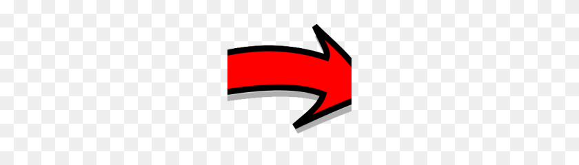 180x180 Arrow Png Picture - Red Arrow PNG Transparent
