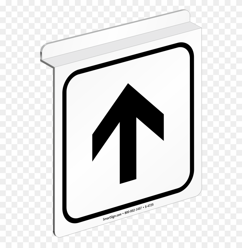 630x800 Arrow Signs, Employees Visitors Signs, Sku S - Double Sided Arrow PNG