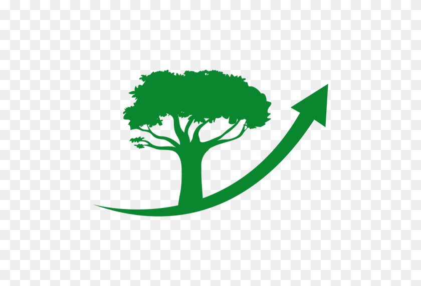 512x512 Arrow Tree Logo - Tree Logo PNG