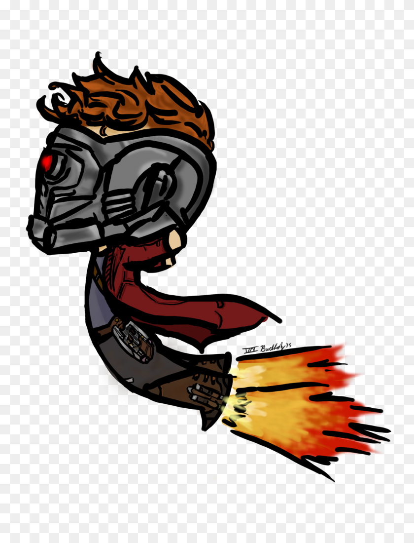 1200x1600 Arte - Starlord Png