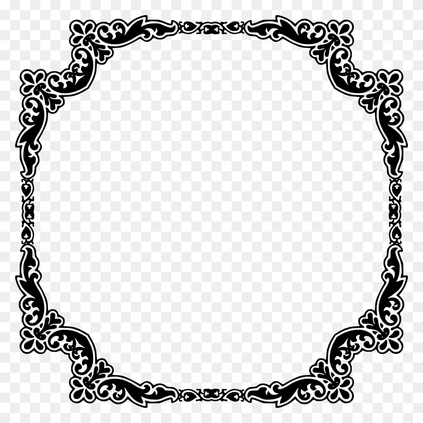 2300x2300 Art Deco Frame Icons Png - Art Deco Frame PNG