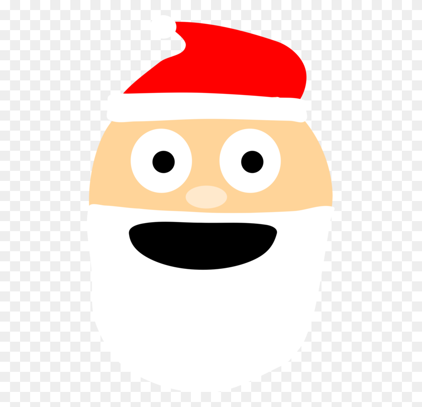 493x750 Art Emoji Santa Claus Computer Icons Iphone - Santa Claus Face Clipart