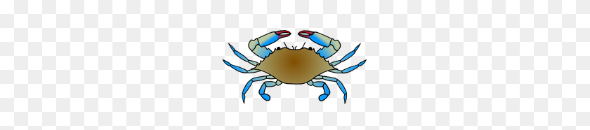 218x126 Art Illustration - Blue Crab Clip Art