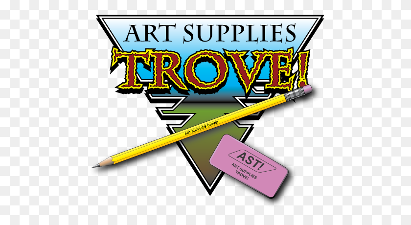 487x400 Art Supplies Trove! - Trove Logo PNG