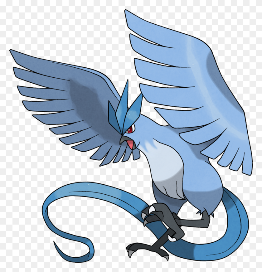876x912 Articuno Png Png Image - Articuno PNG